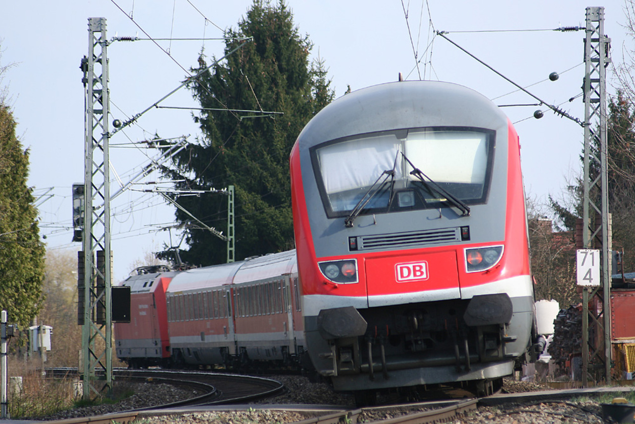 Munich to Nuremberg rail route