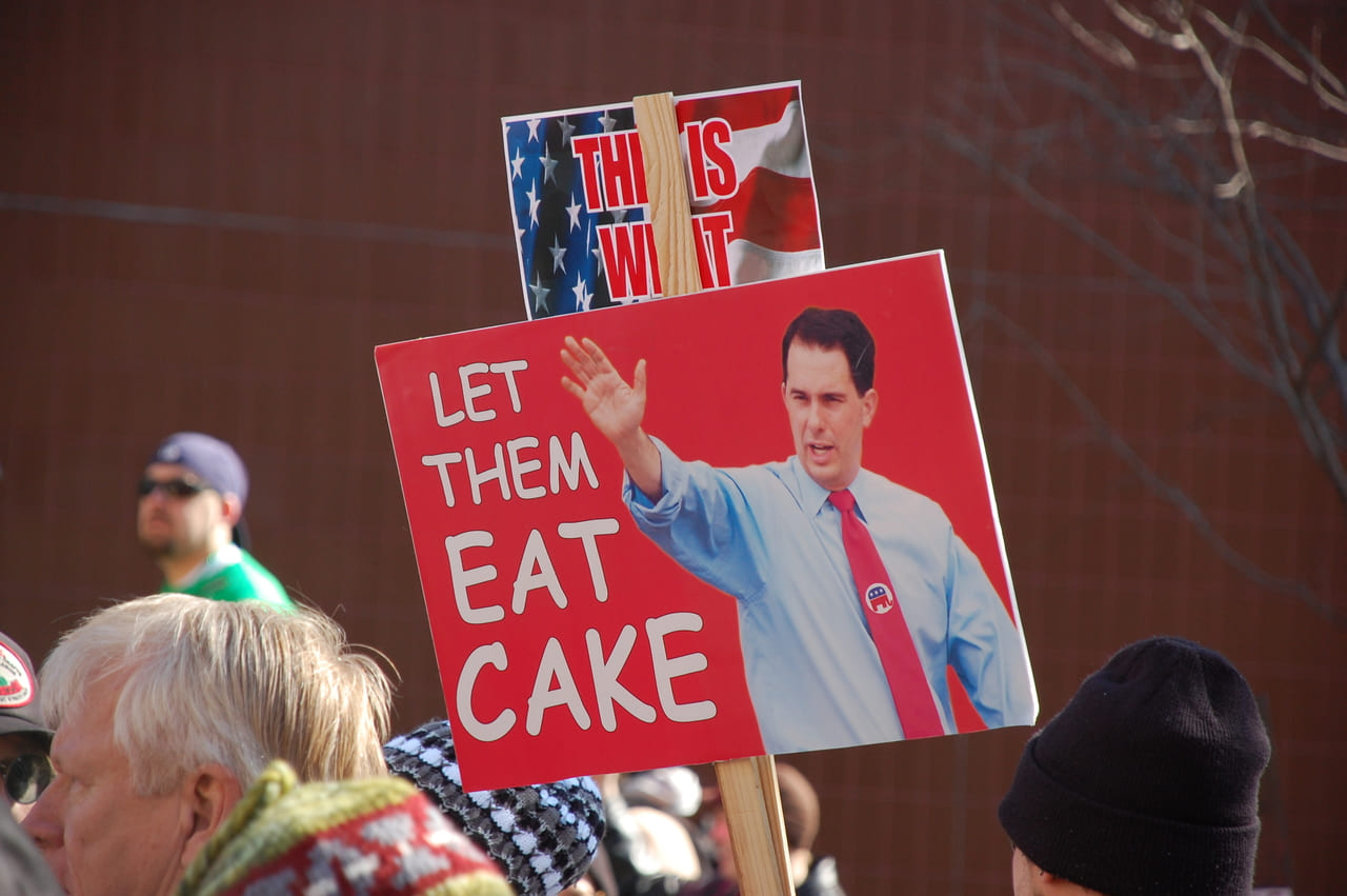 Let them eat cake.