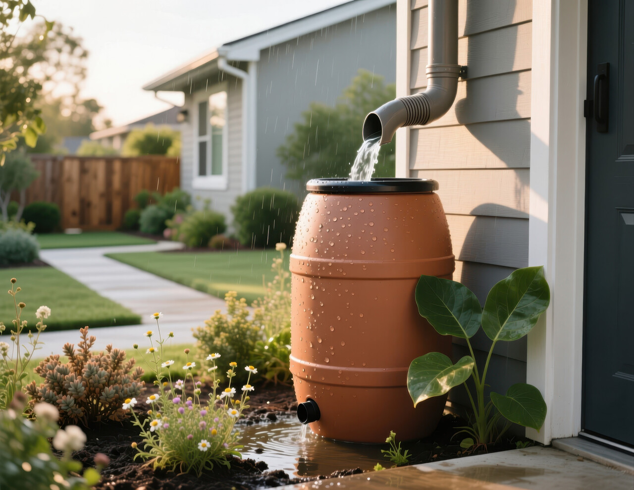 Collecting Rainwater From Non Approved Surfaces