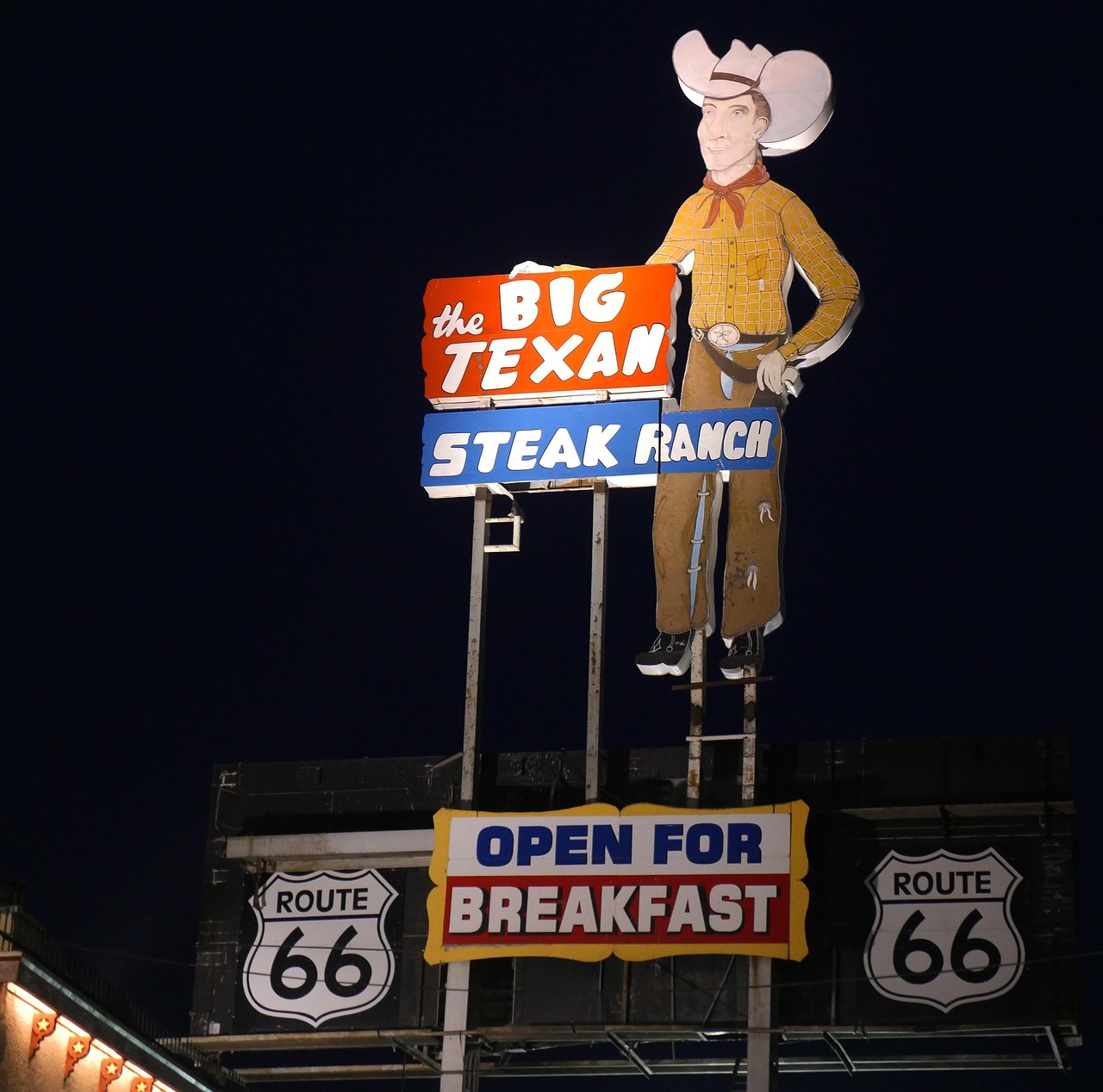 The Big Texan Steak Ranch, Texas