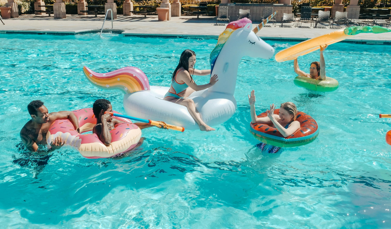 Municipal Pools Became Summer Social Hubs