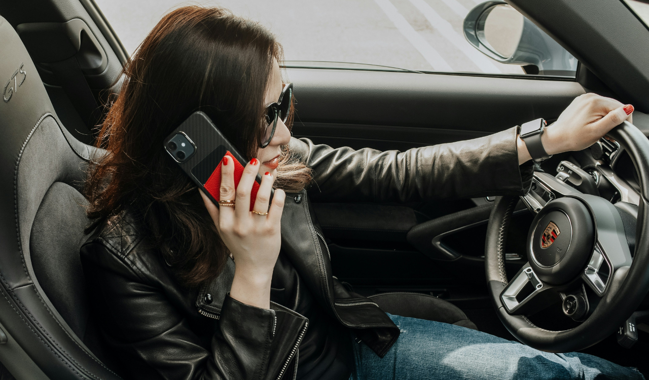 Using a Mobile Phone Incorrectly