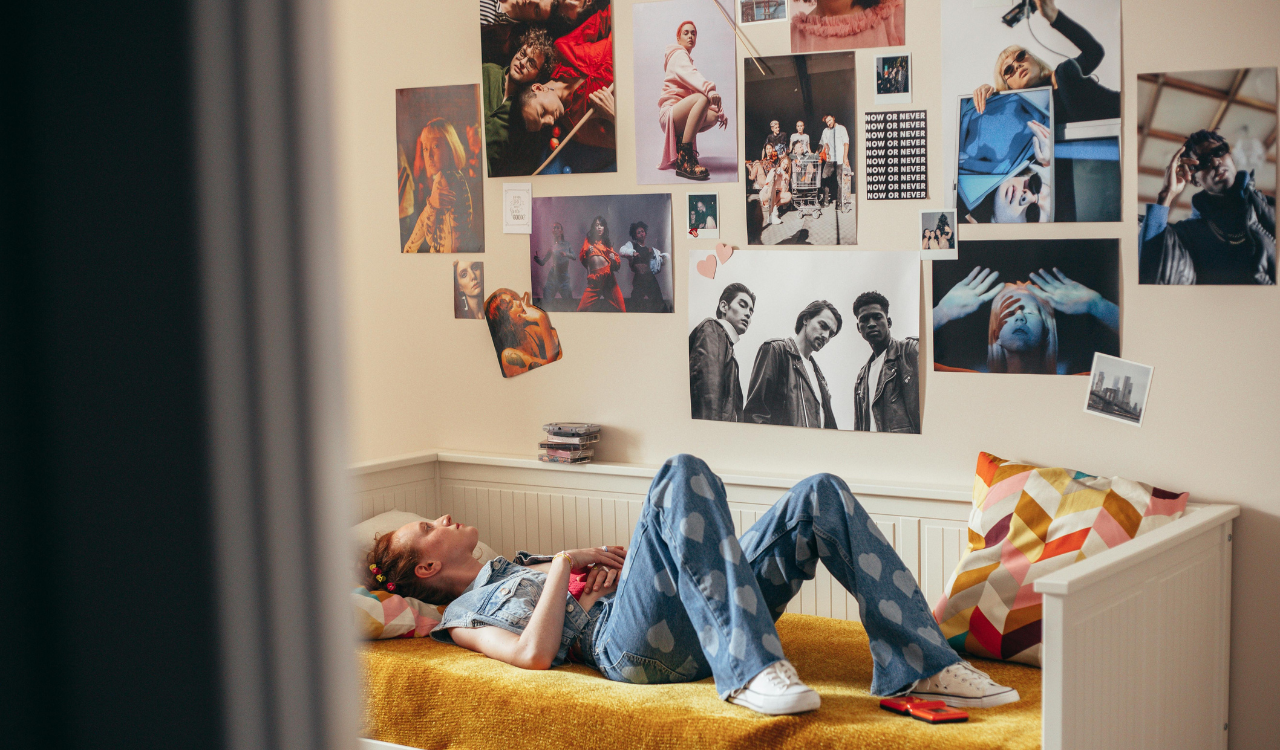Poster Covered Bedrooms