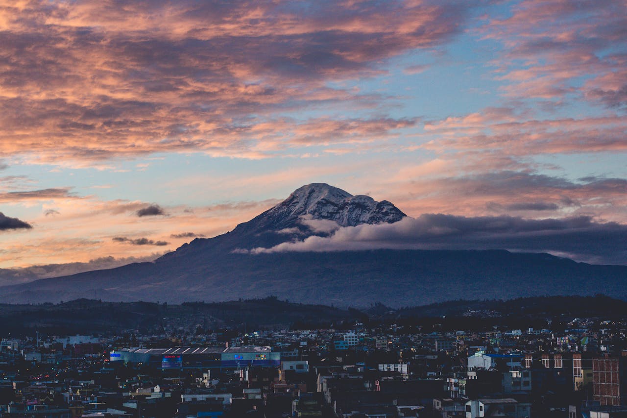 Mount Chimborazo Upper Zones, Ecuador