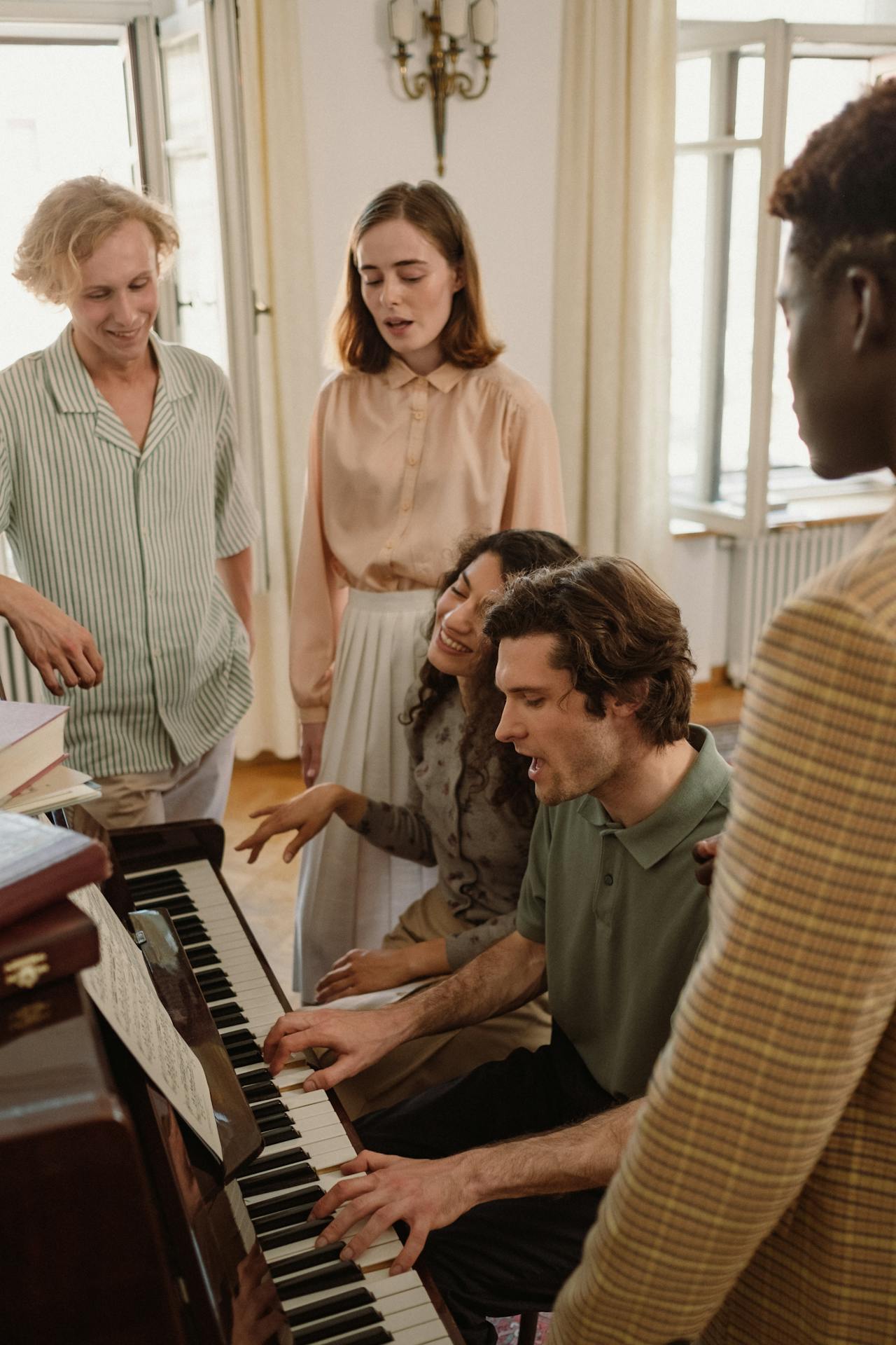 Group Singing Built Community Inside the Home