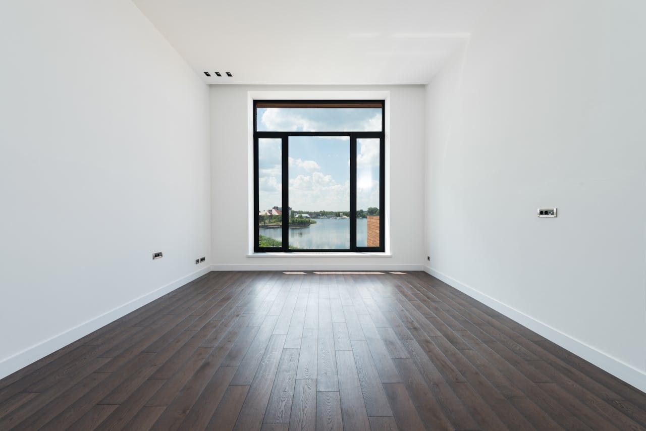 Exterior view showing a new room bump-out