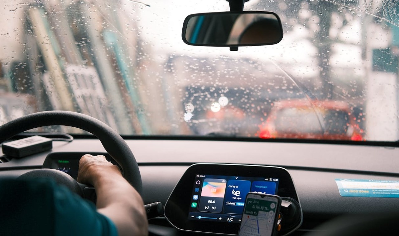 Your movements inside the car