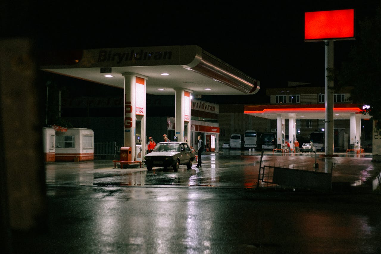  Asking for Directions at Gas Stations