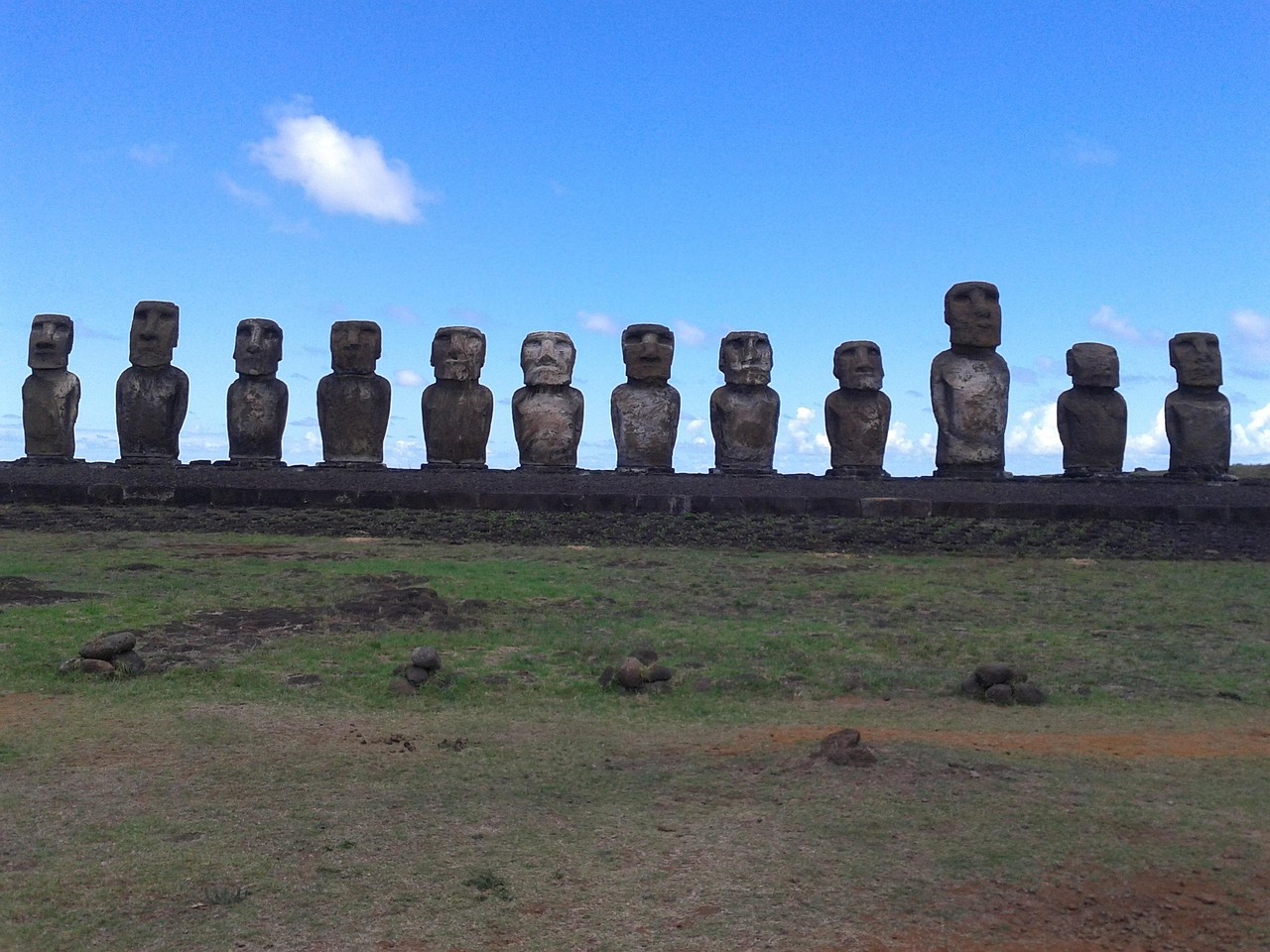 Rapa Nui’s Coastal Moai, Chile