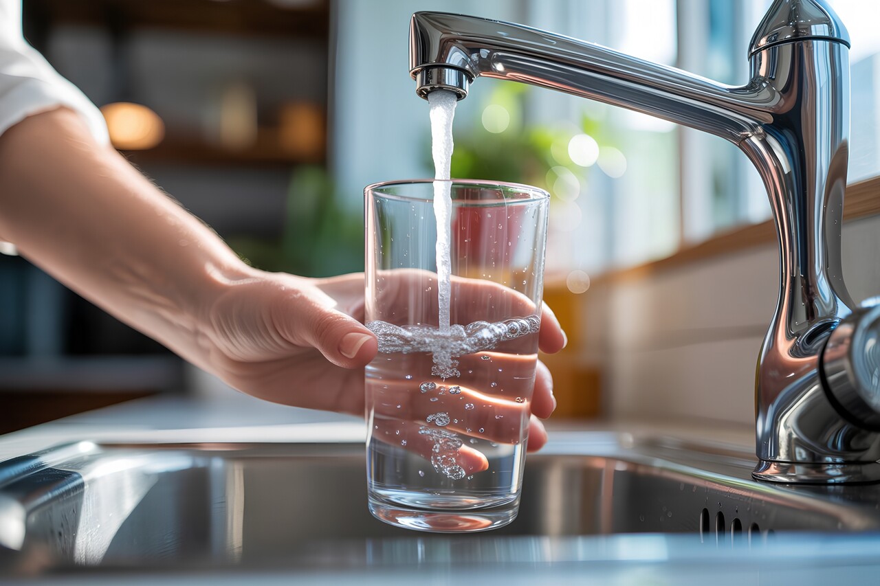 filling water from sink