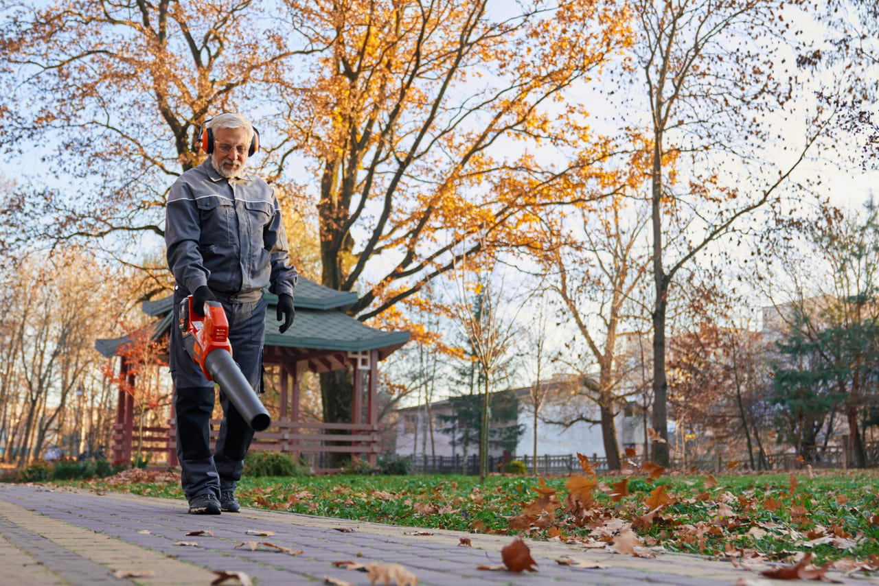 Gas-powered leaf blowers