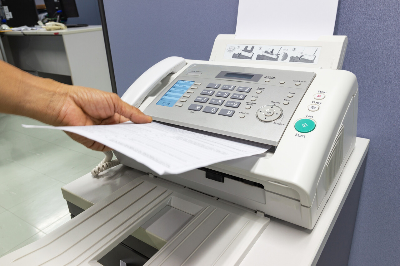 Using a Fax Machine