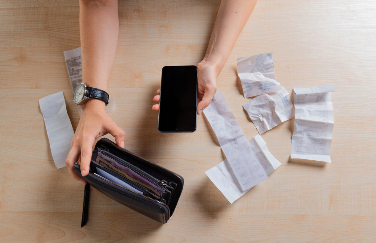 Saving receipts you never use for returns