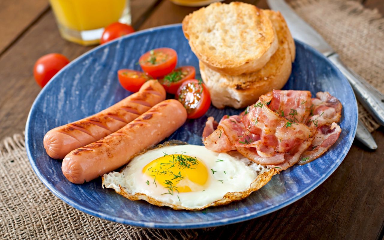 Full English Breakfast As An Everyday Meal