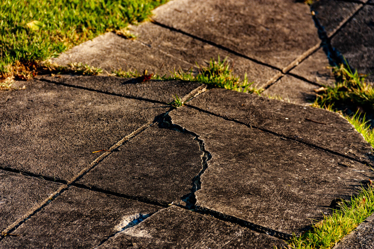 Cracked Patios and Damaged Surfaces