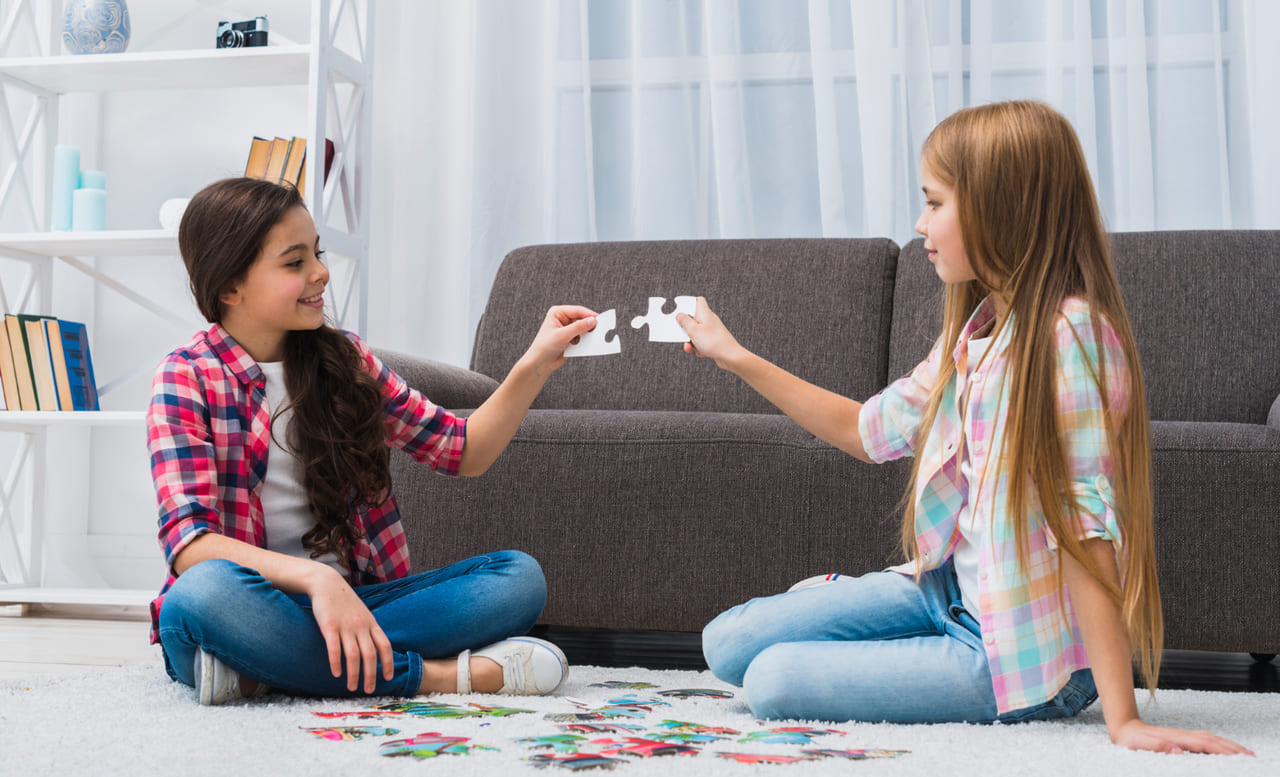 You solved conflicts without adult help