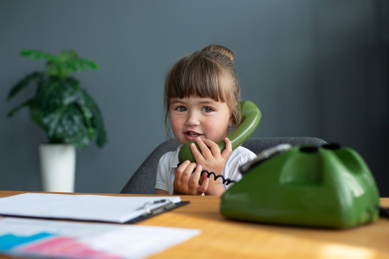 You grew up without constant communication