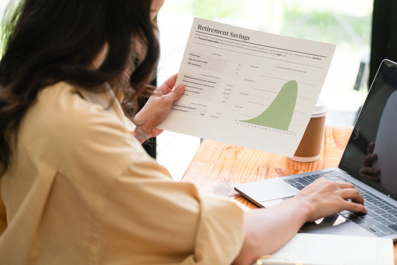 Saving for retirement only through your job plan