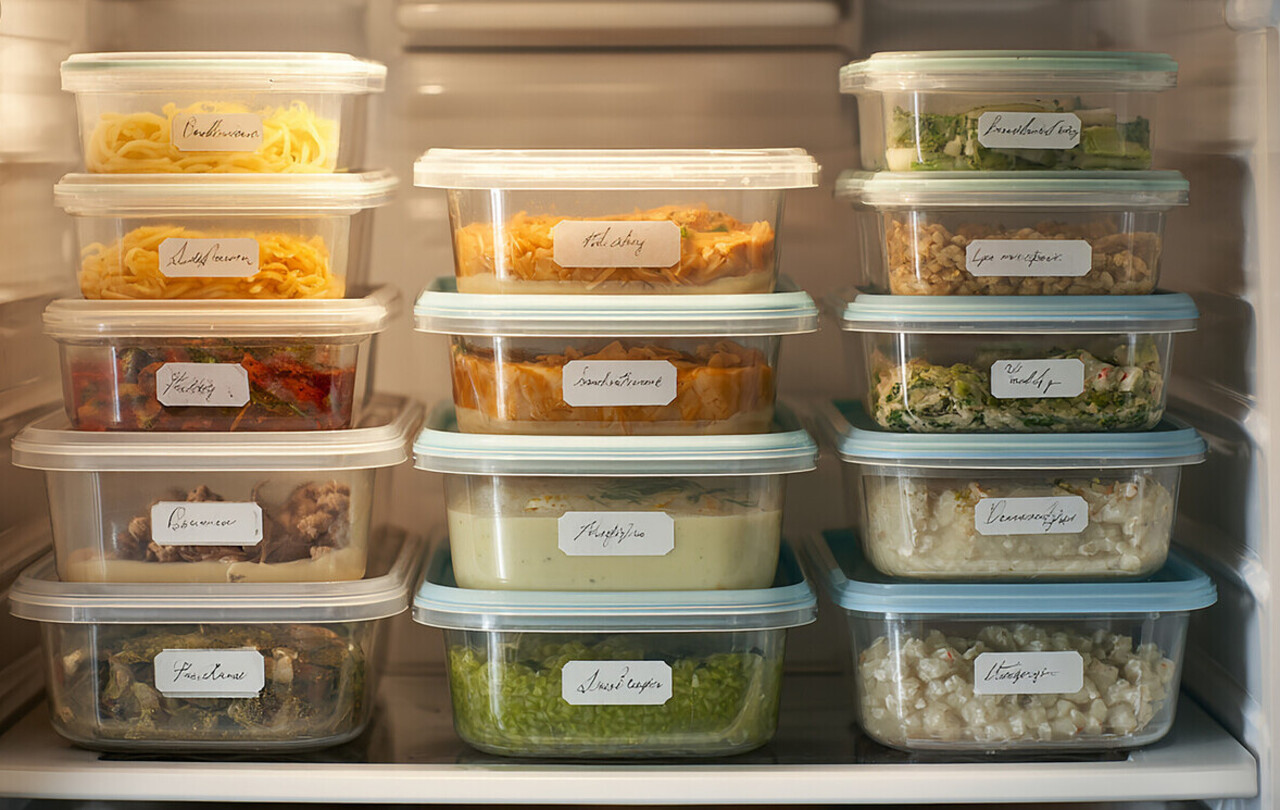 Use Clear Containers