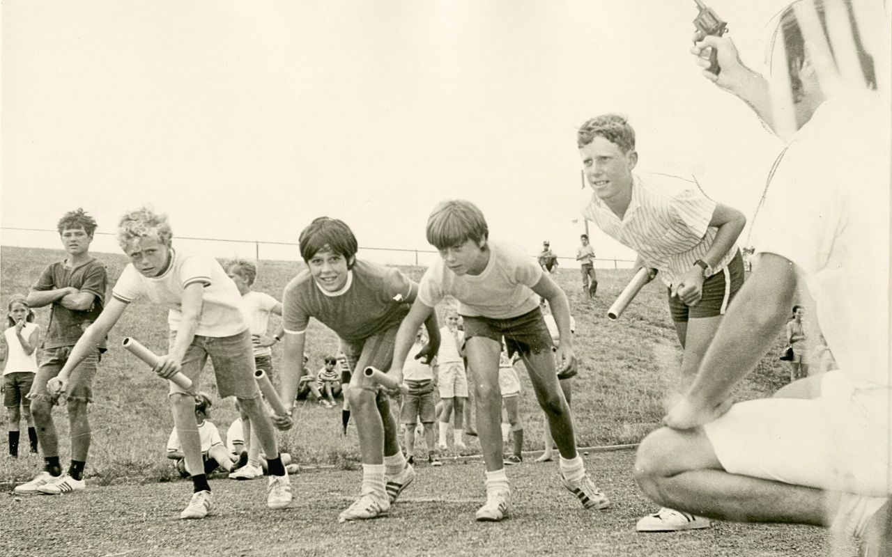 Hop-On-the-Home Stretch Relay