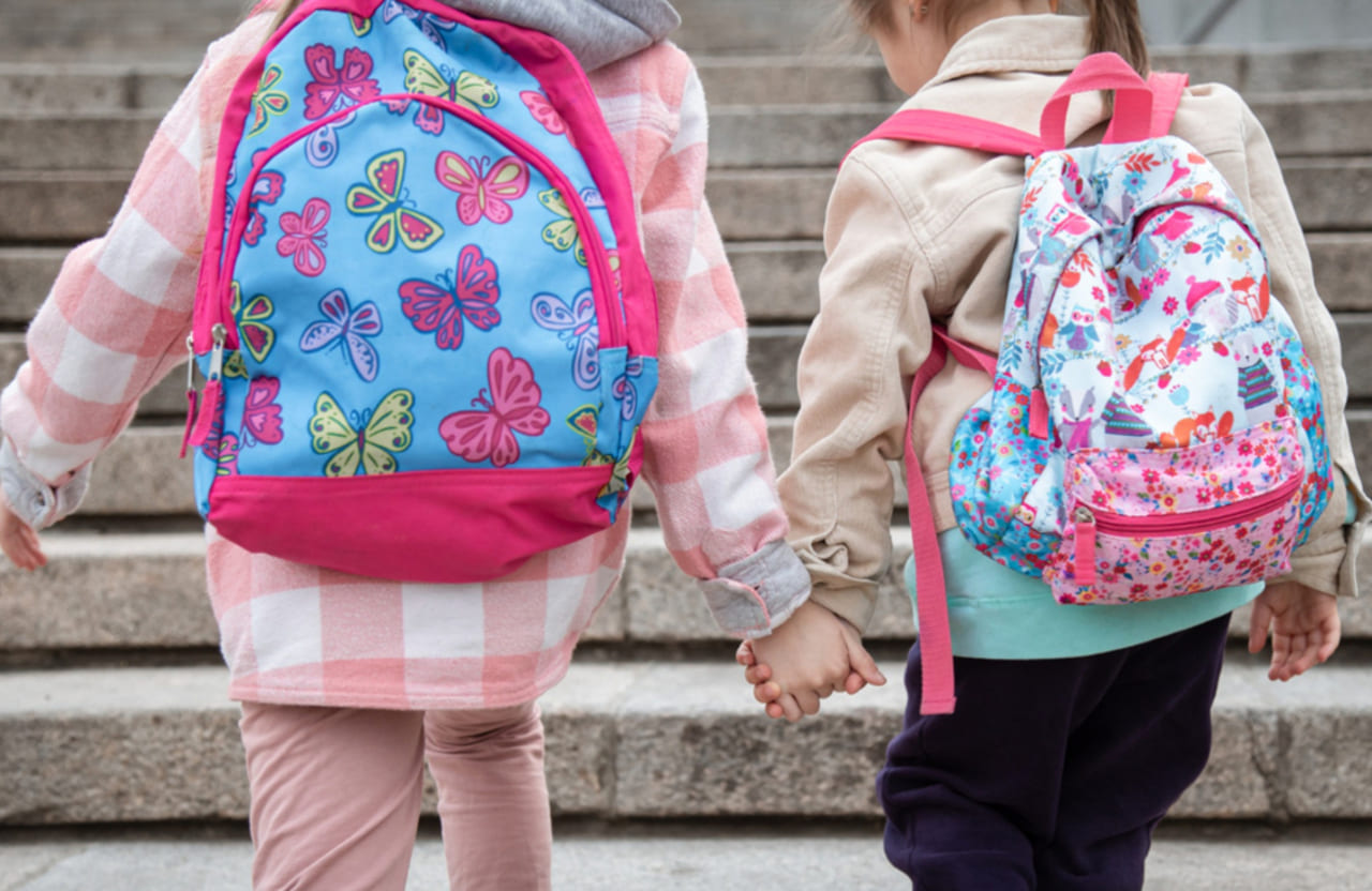 You walked to school alone at a very young age