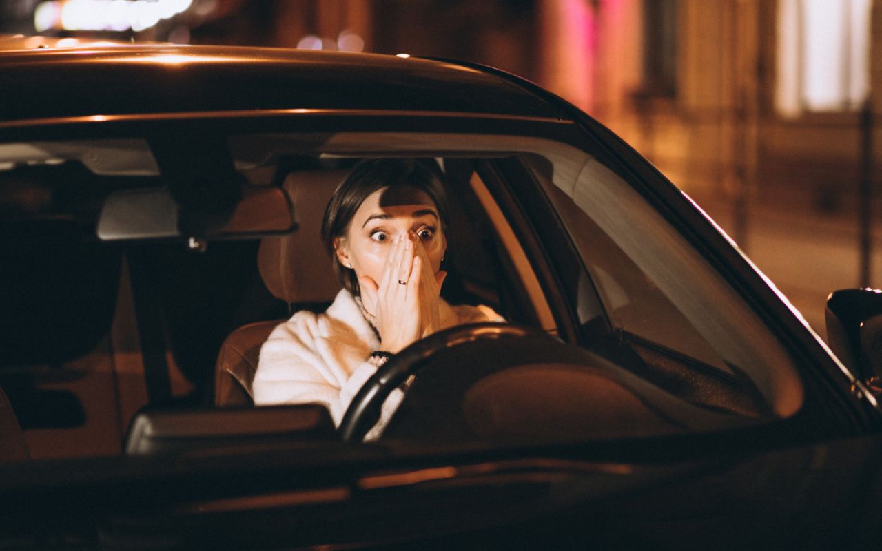 Killer Hiding in Back Seat