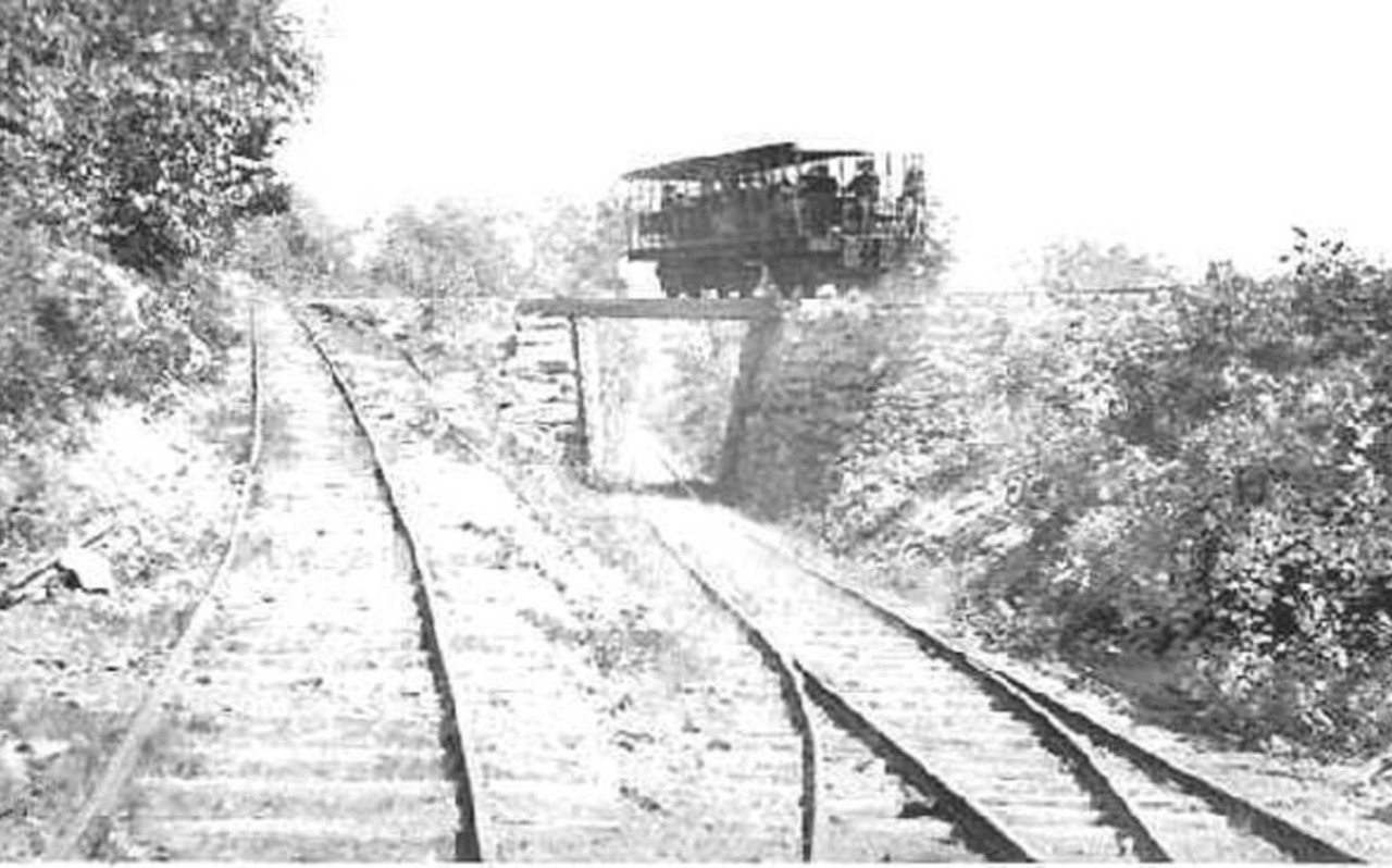 The First Gravity Powered Coaster