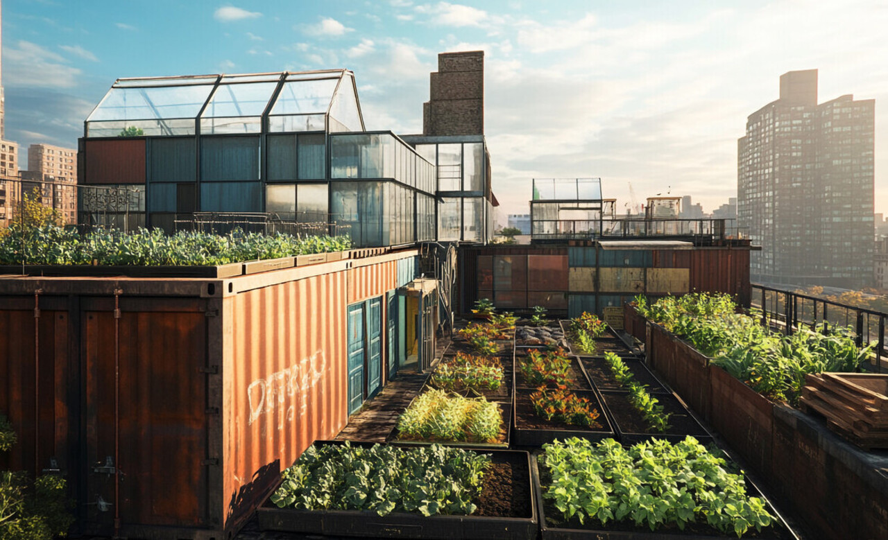 Expanded use of urban and unused spaces