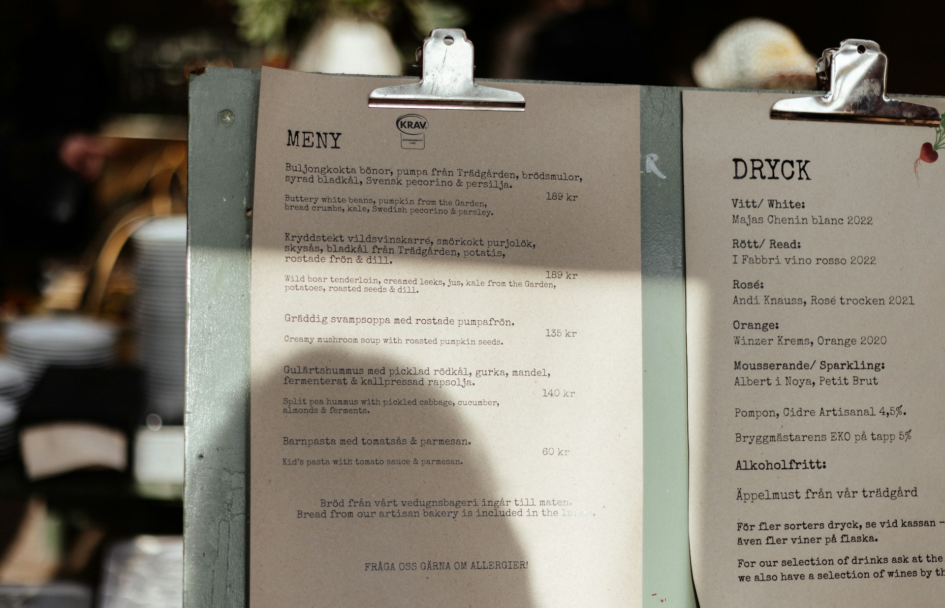 Menu Items Labeled as “Market Price”