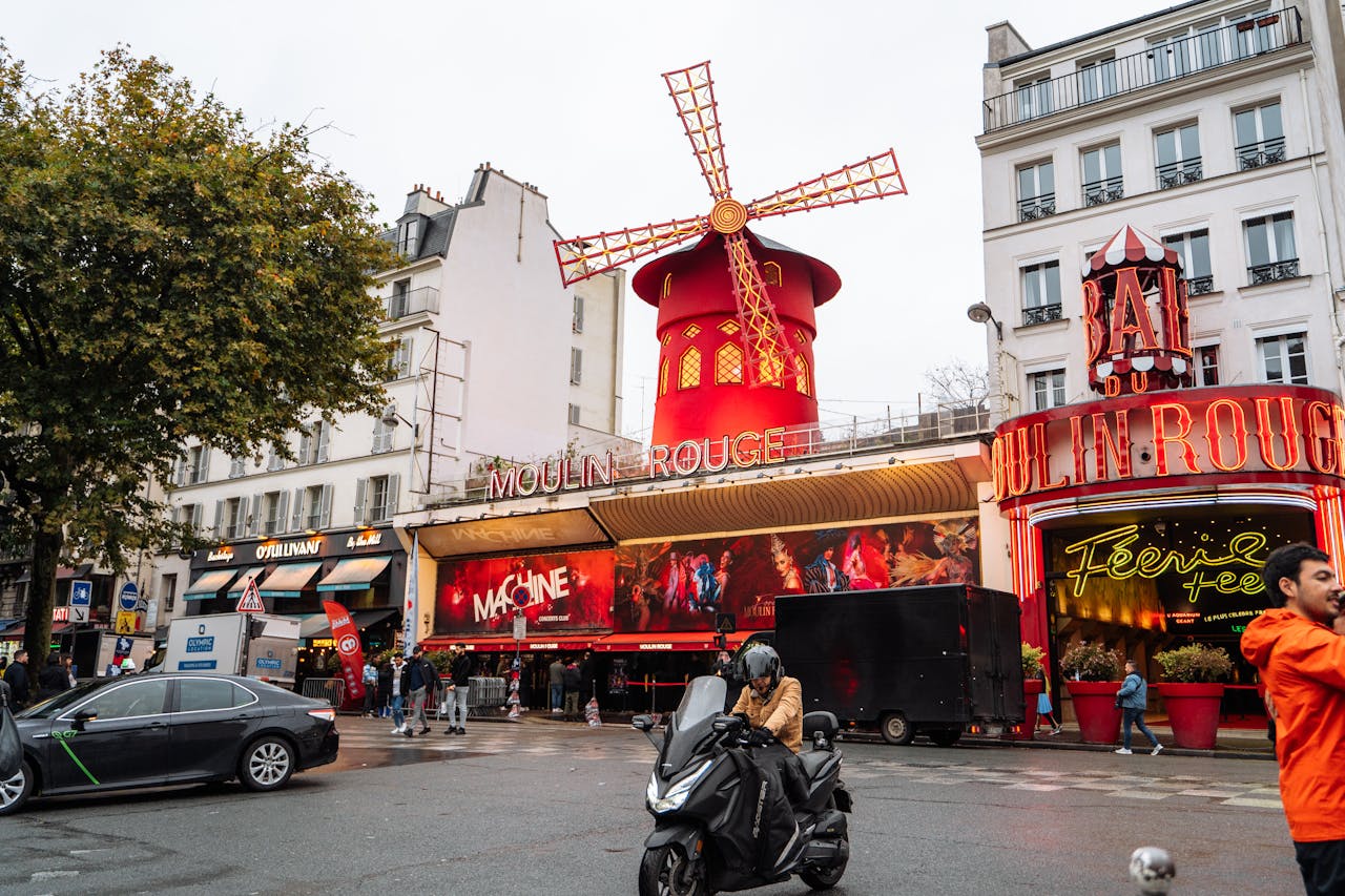 Moulin Rouge District, Paris, France