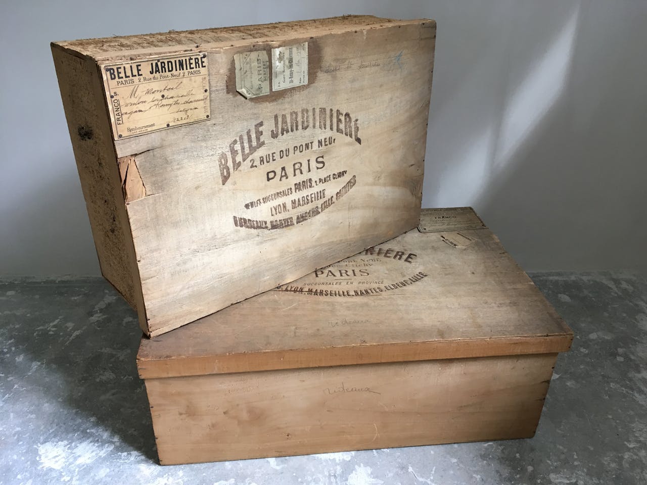 Vintage Signs, Crates, and Advertising Items