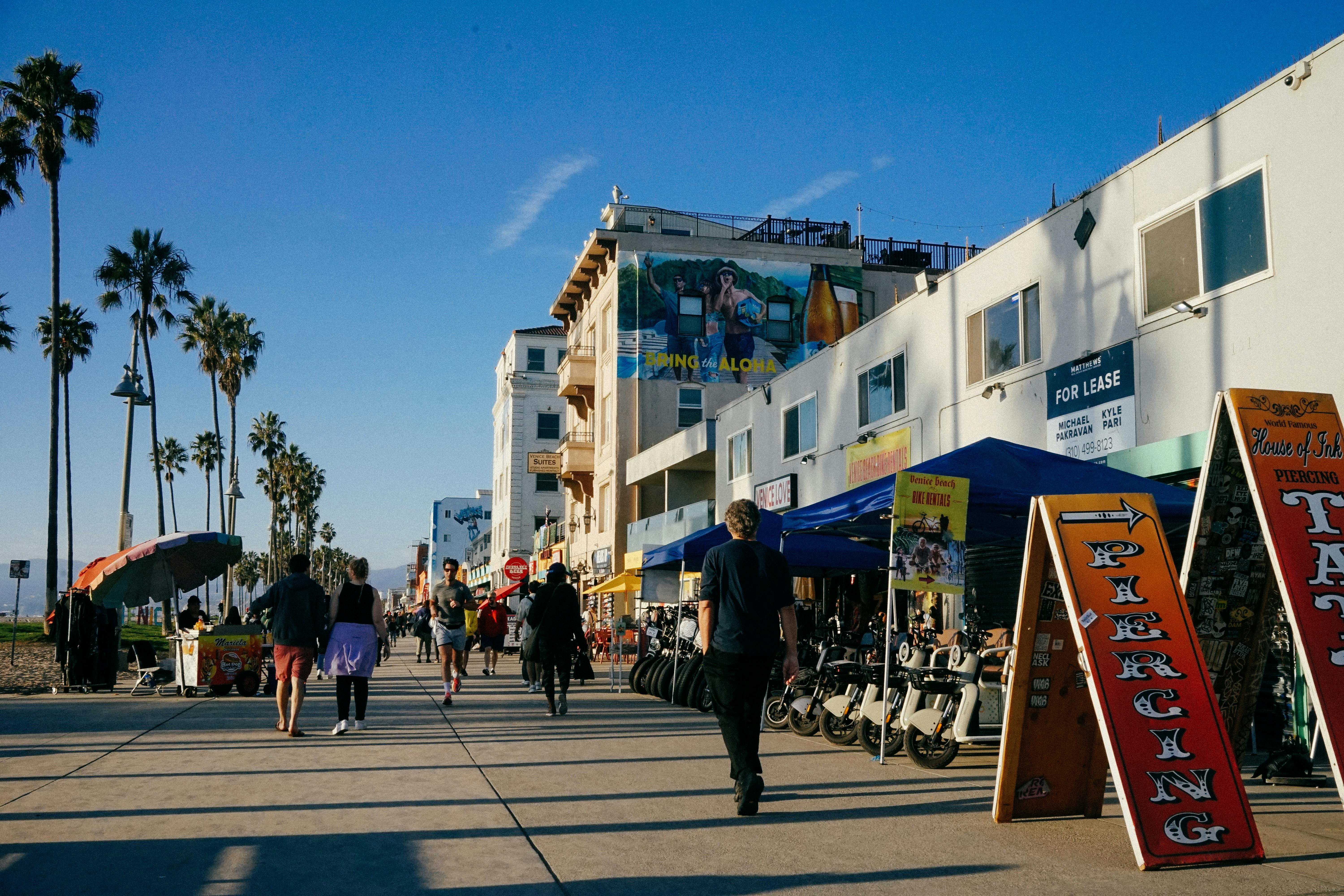 Venice Beach Boardwalk, California