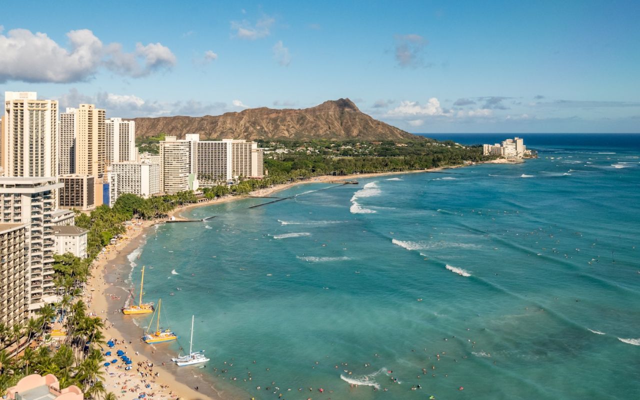 Waikiki Beach, Hawaii