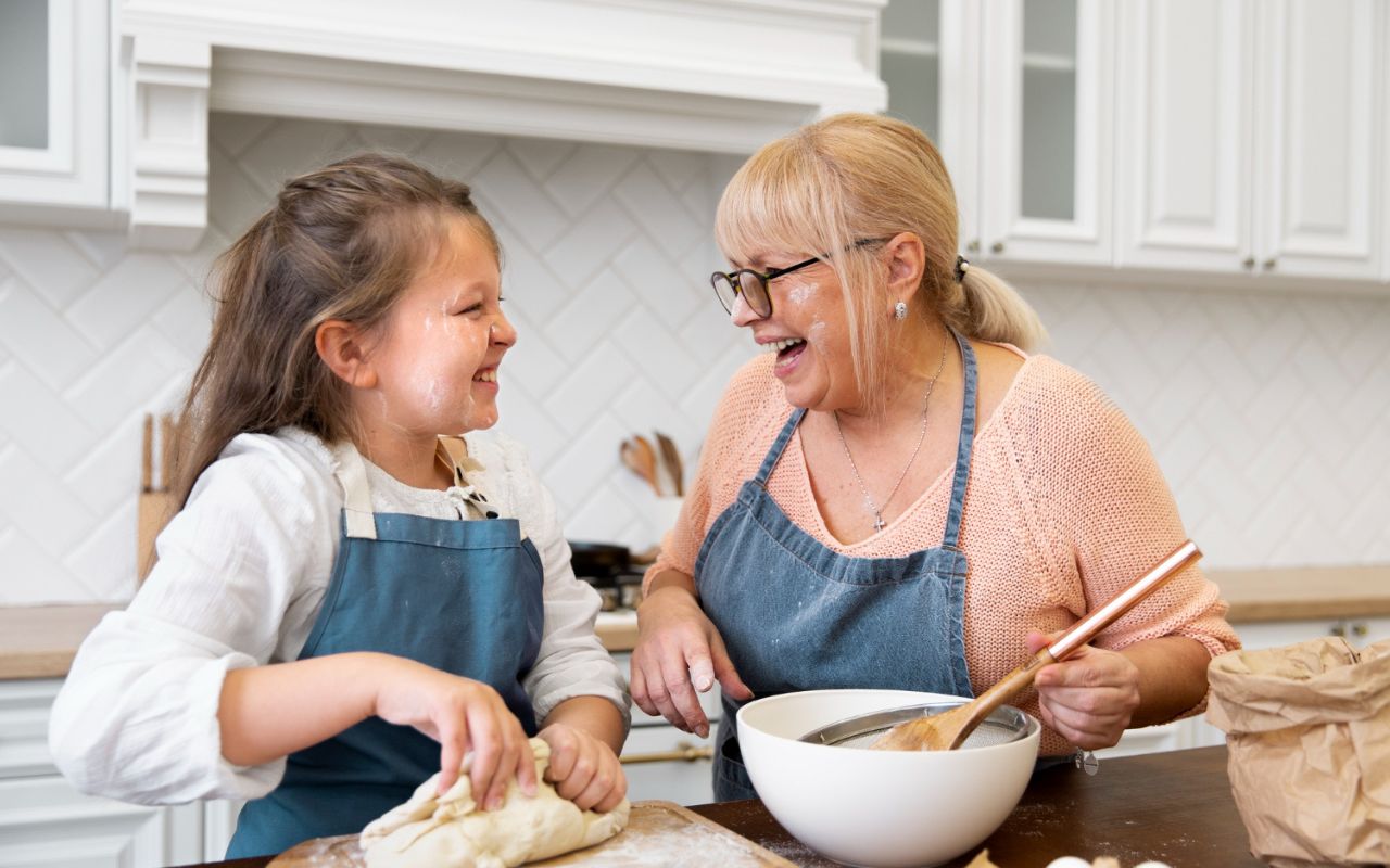  Cooking or Baking Together