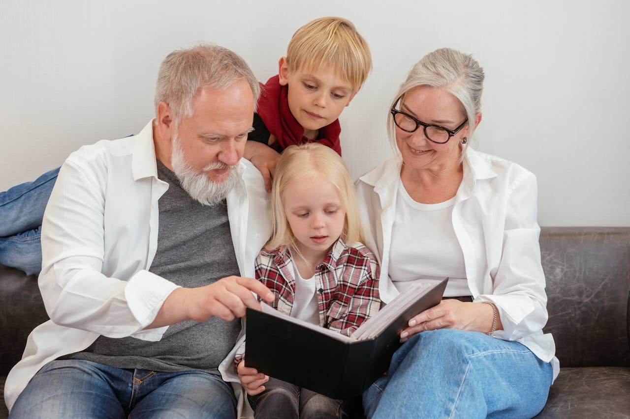 Sharing Stories from Their Past