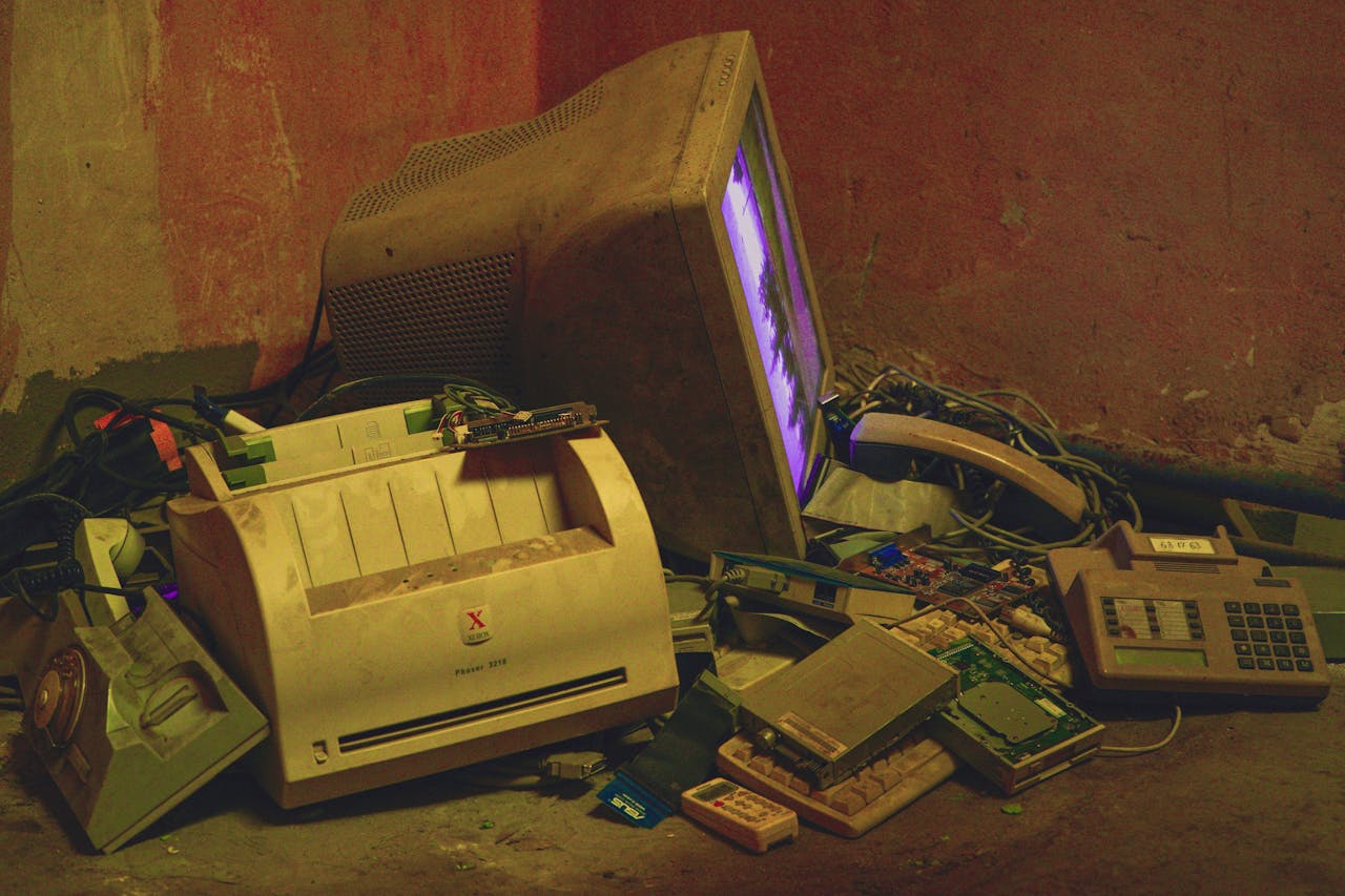 Old electronics