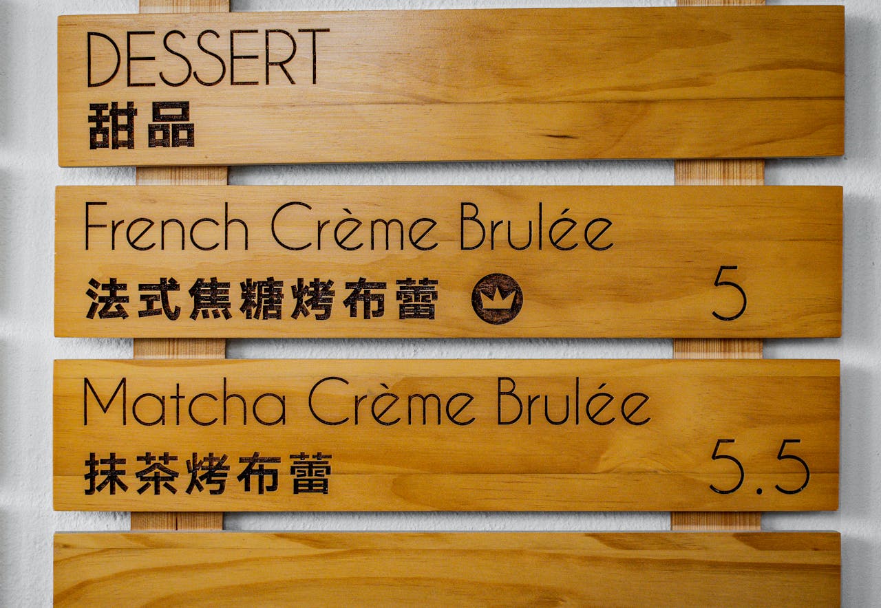 Menus Avoid Currency Symbols