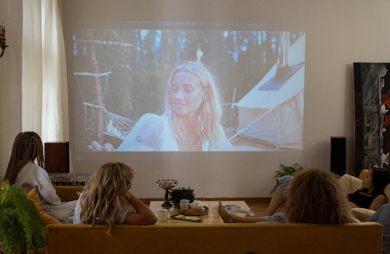 Home Movie Nights with Projectors