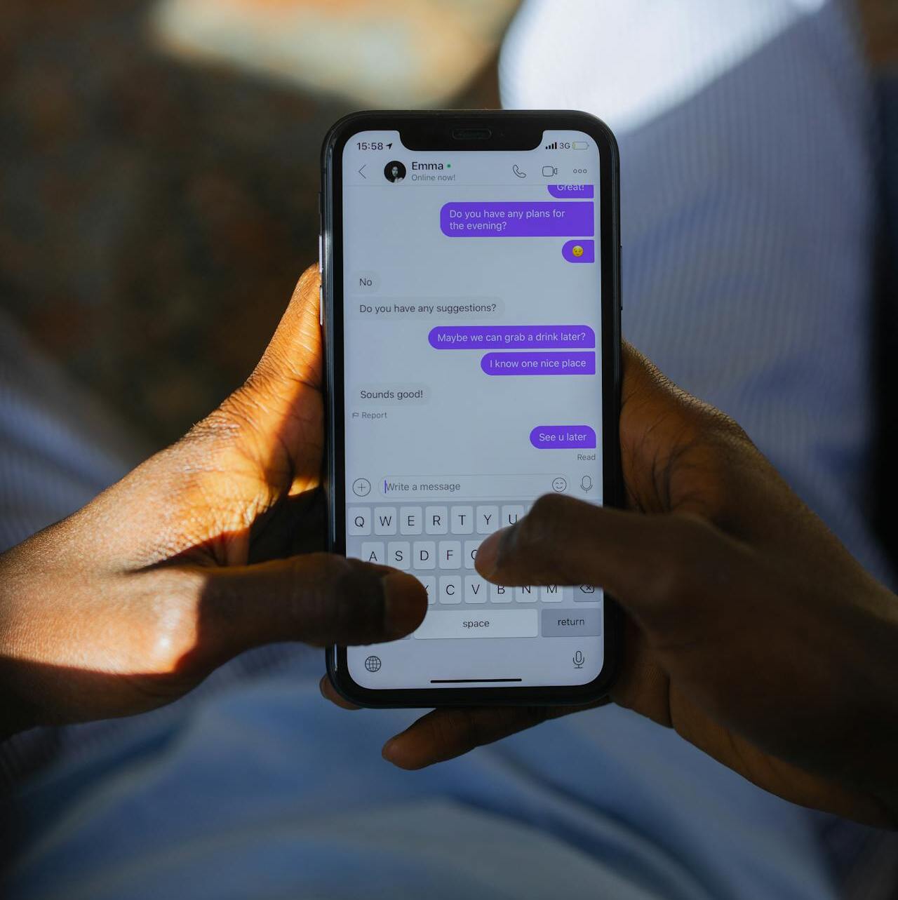Responding With One-Word Texts