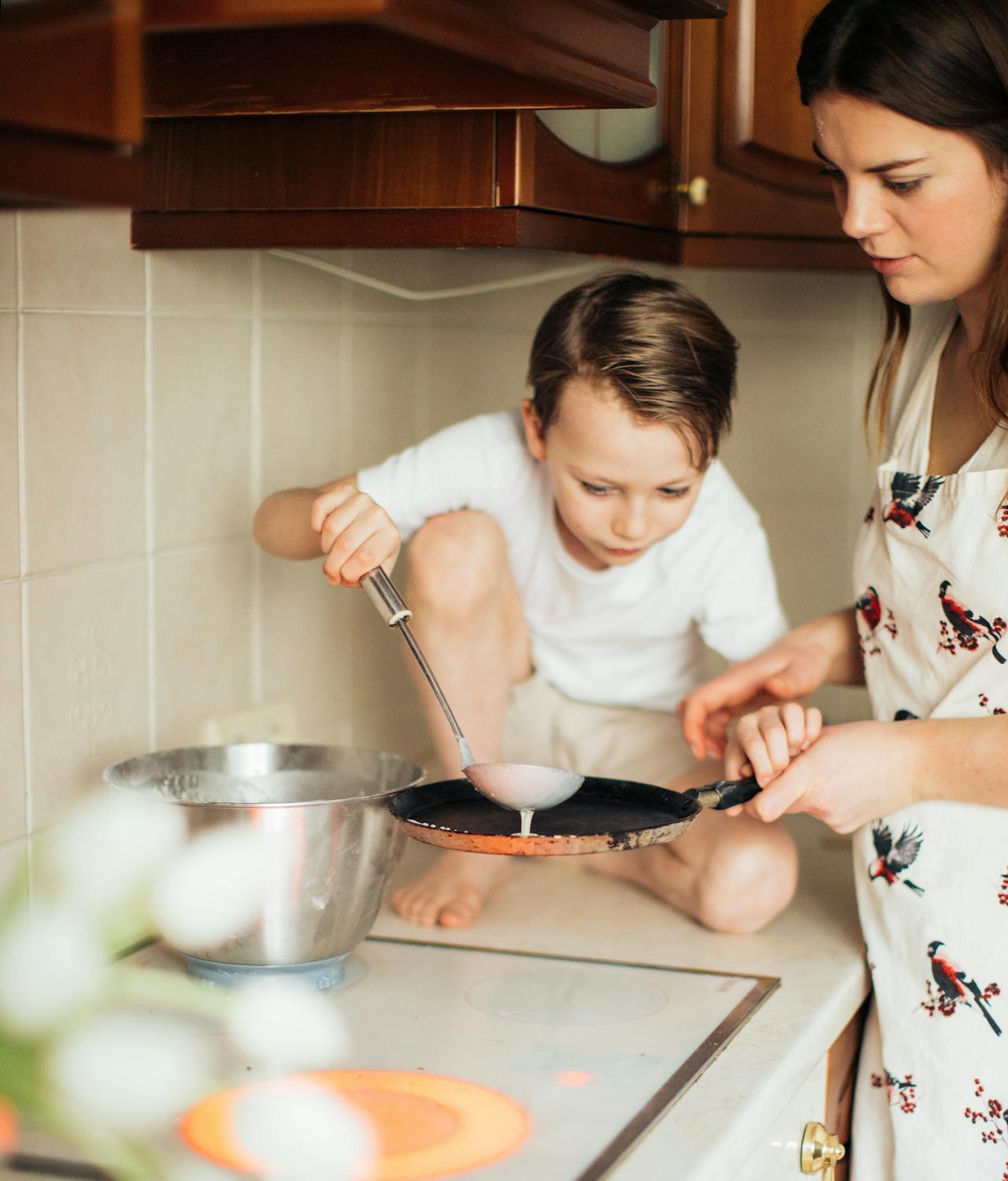Saturday Morning Pancake Rituals