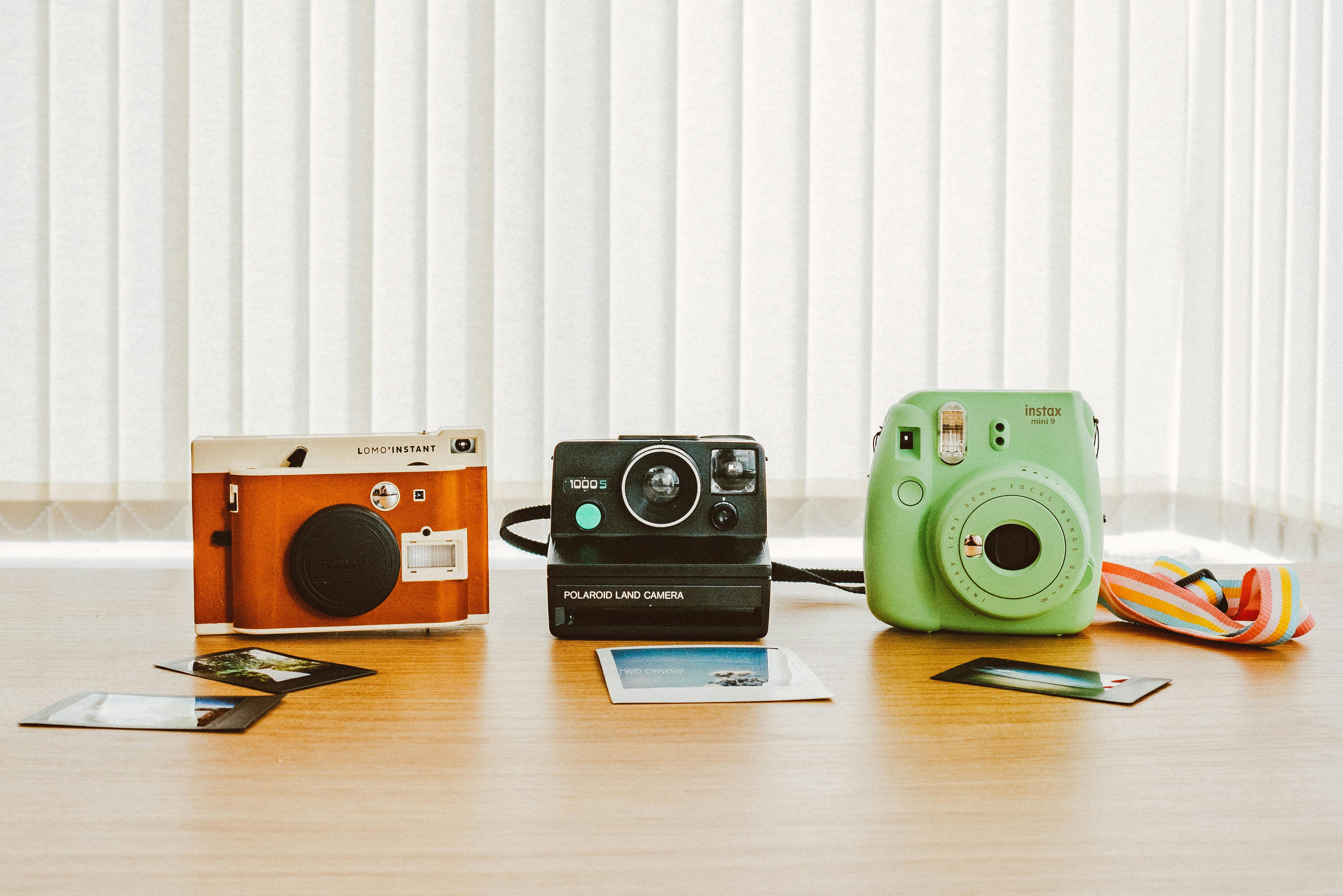 Polaroid Cameras With Limited Shots