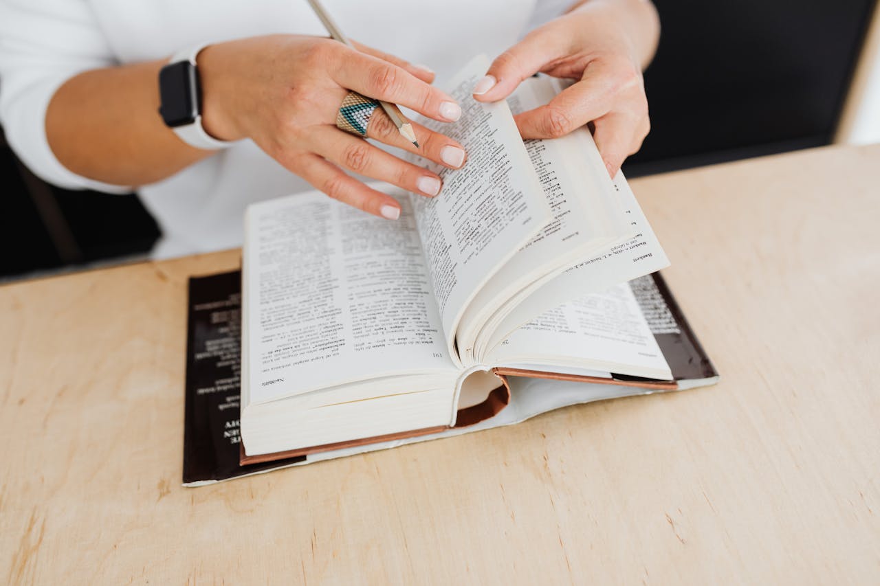 Reading a Printed Dictionary