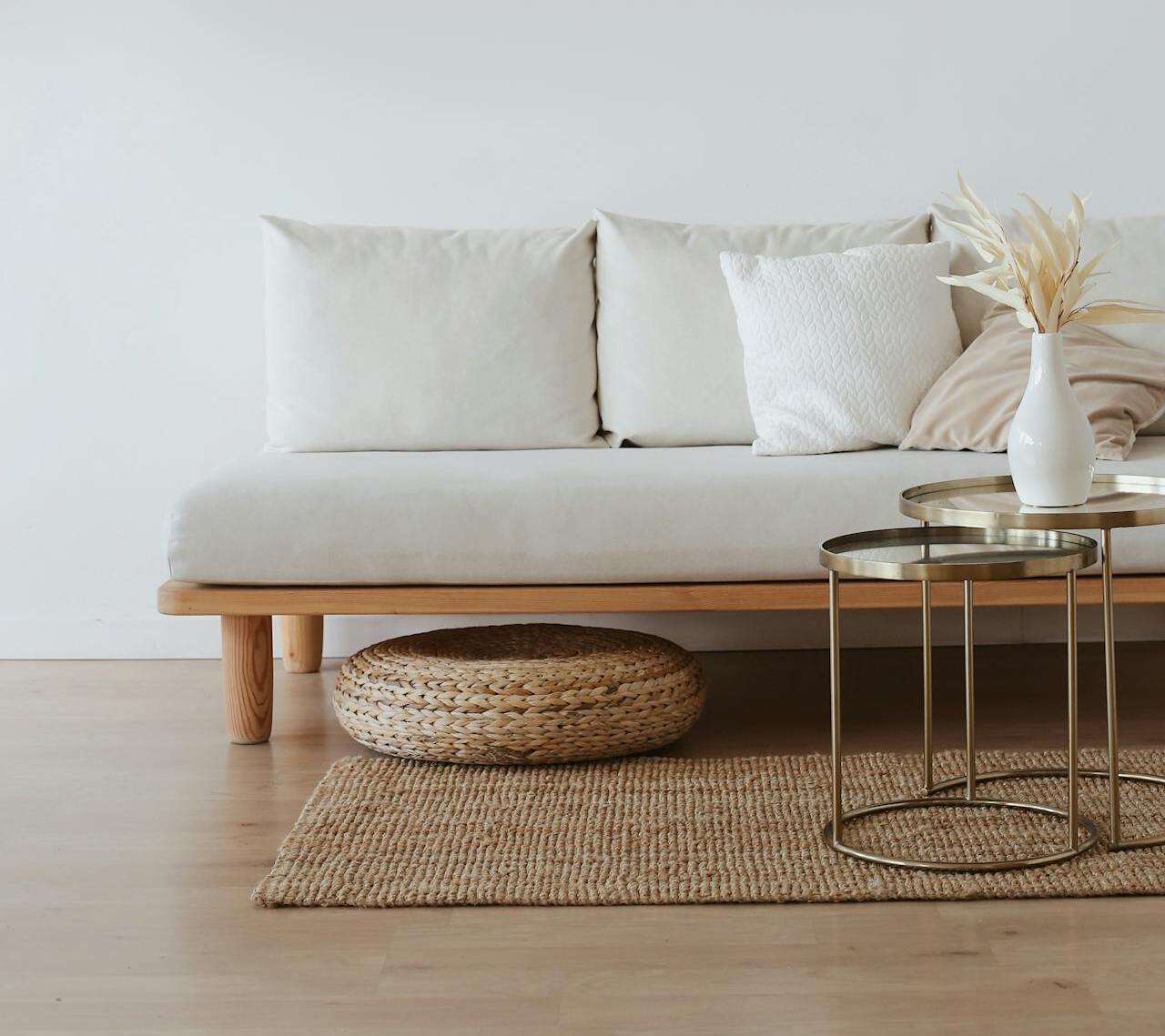 Quiet, Neutral Flooring