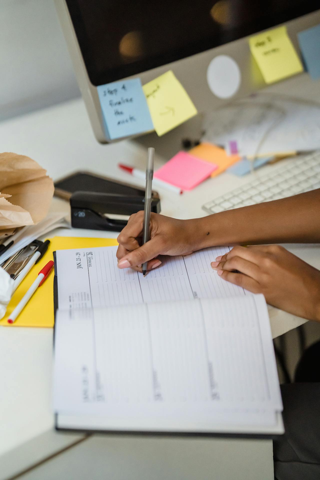 You rely on visual cues instead of strict systems