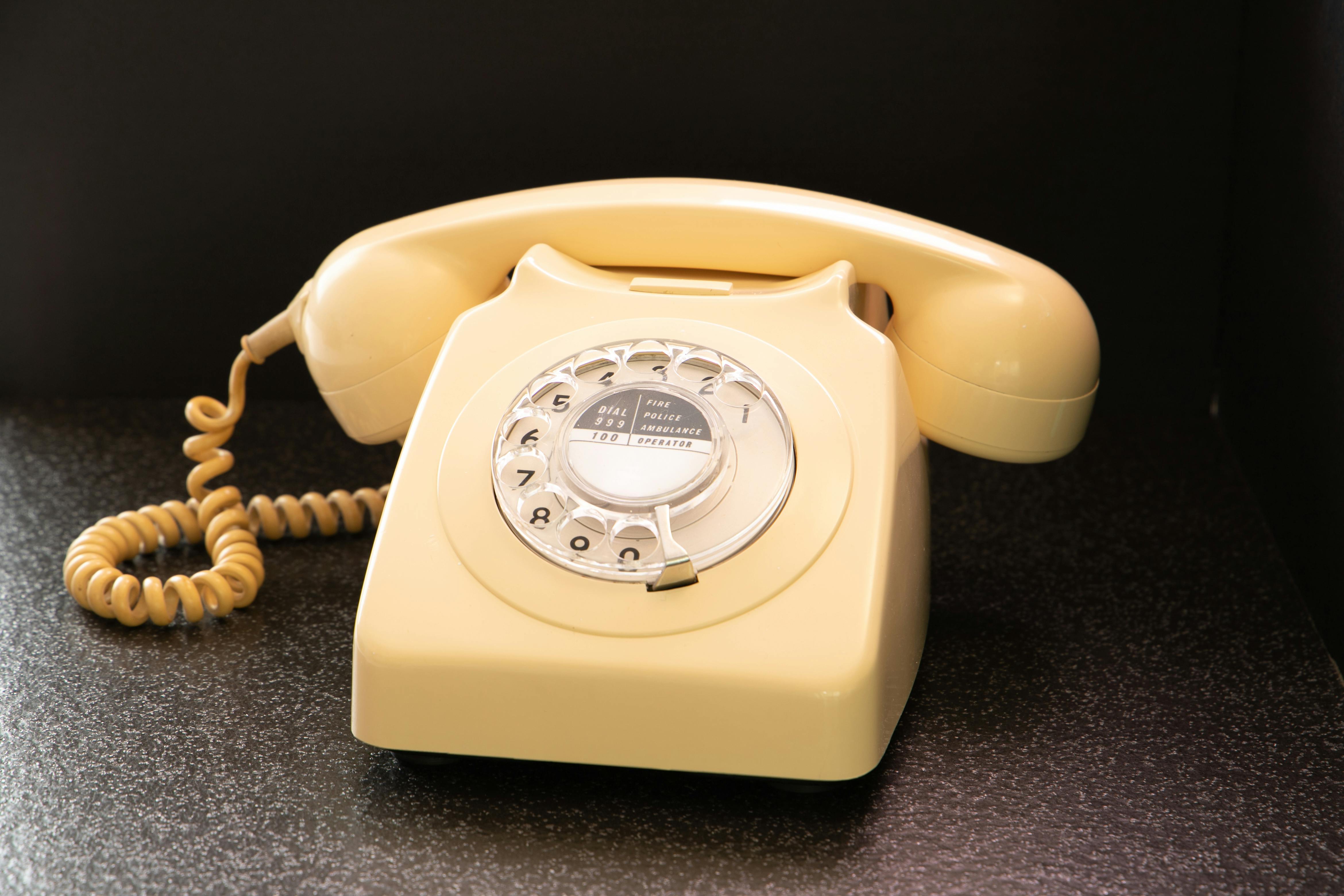 Corded Telephones That Tied You to a Wall
