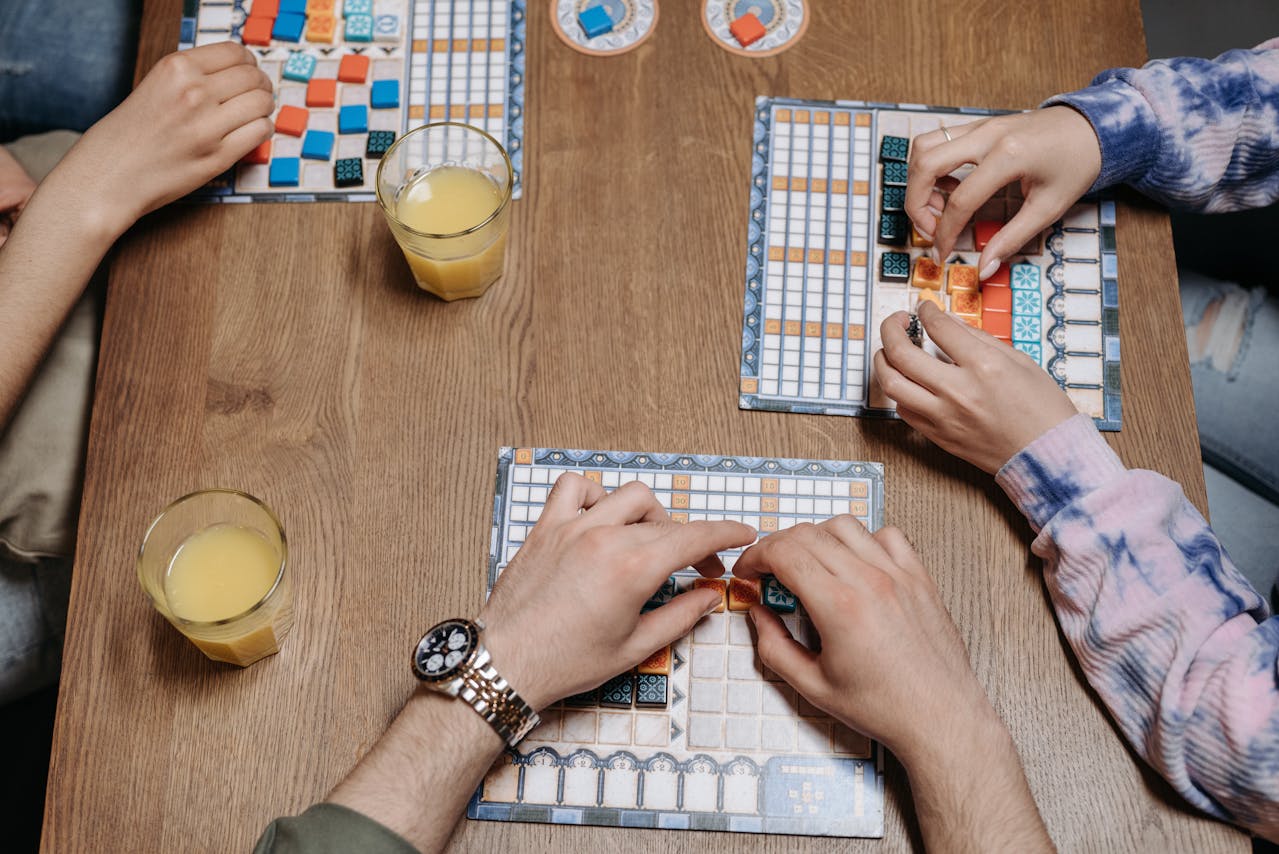 Evening Games Encourage Connection
