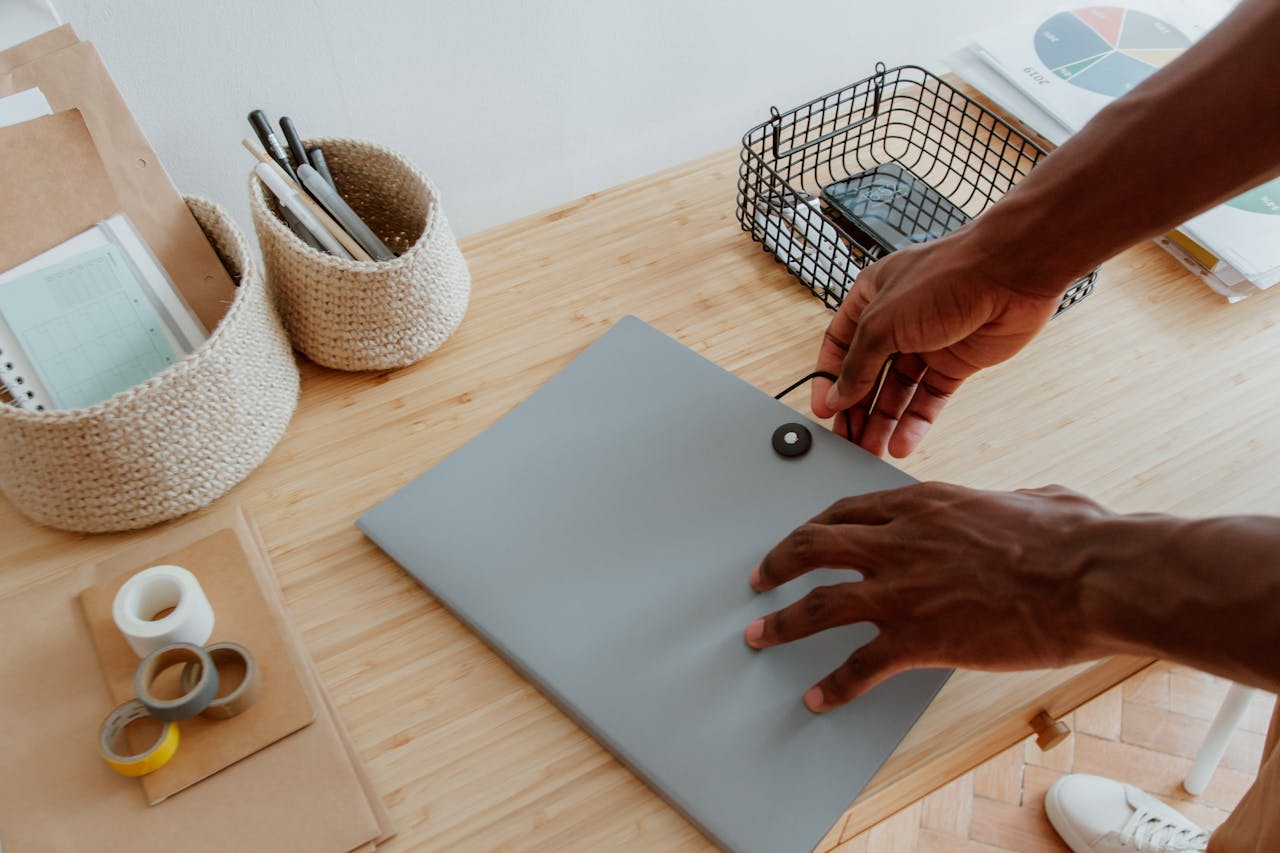  You narrate tasks while doing them