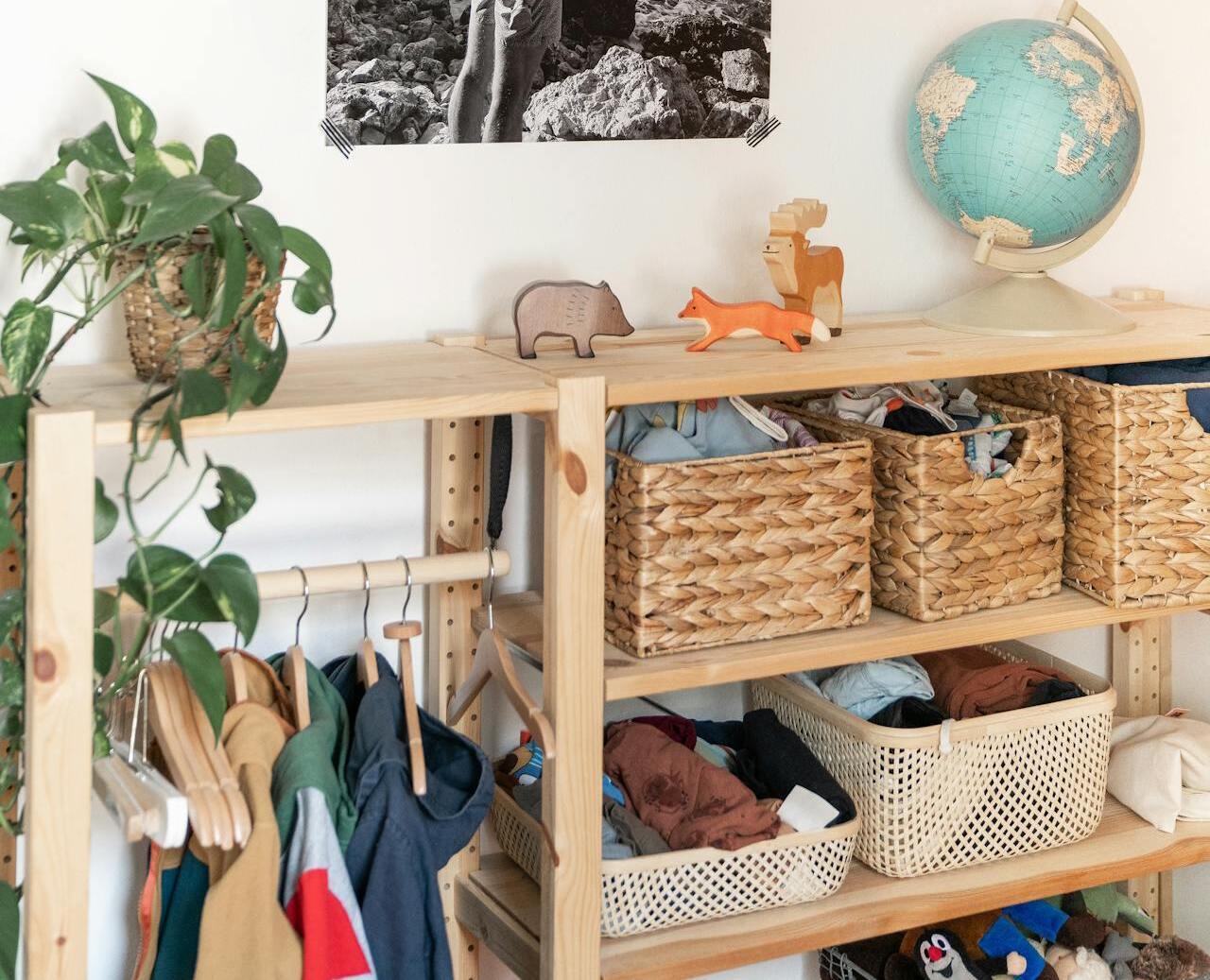 Laundry rooms and coat pockets
