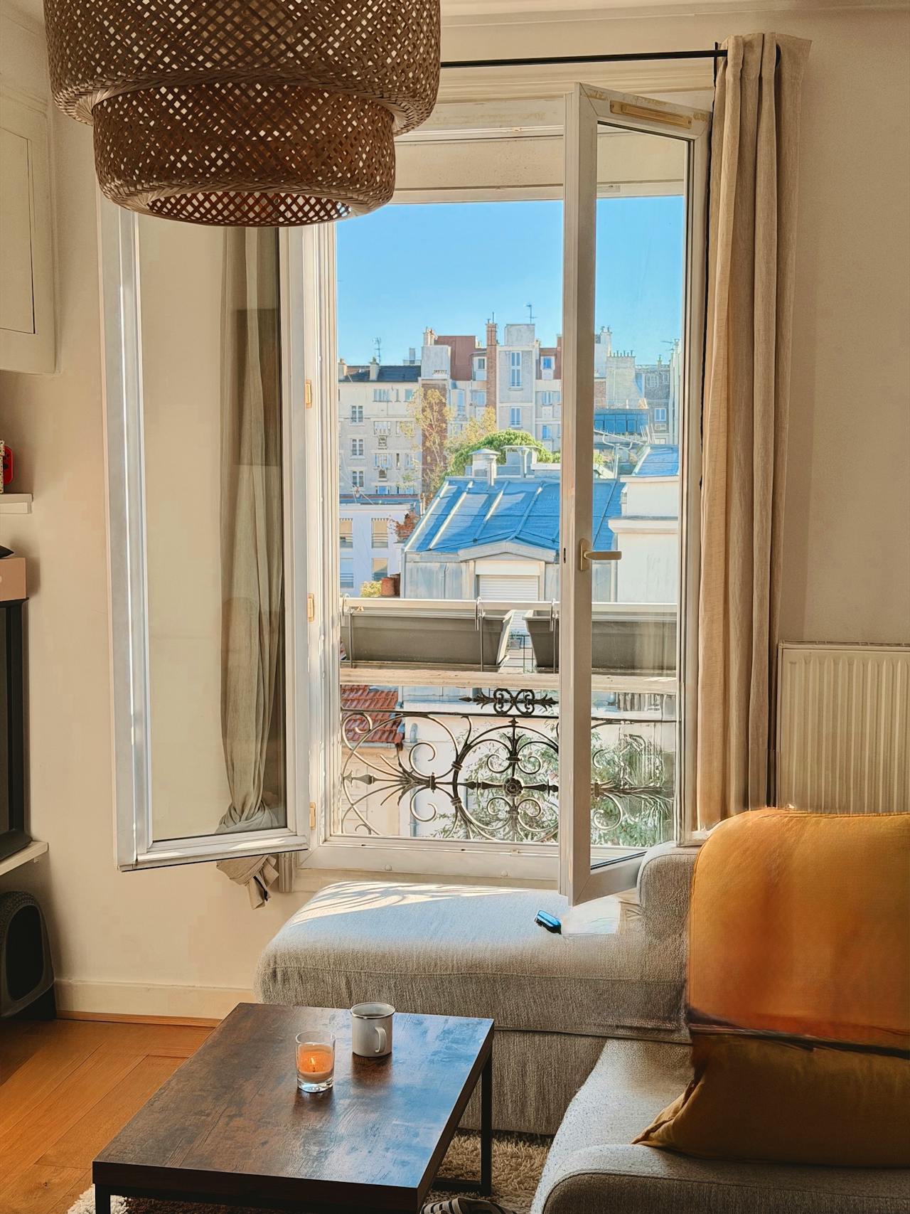 Opening windows for airflow