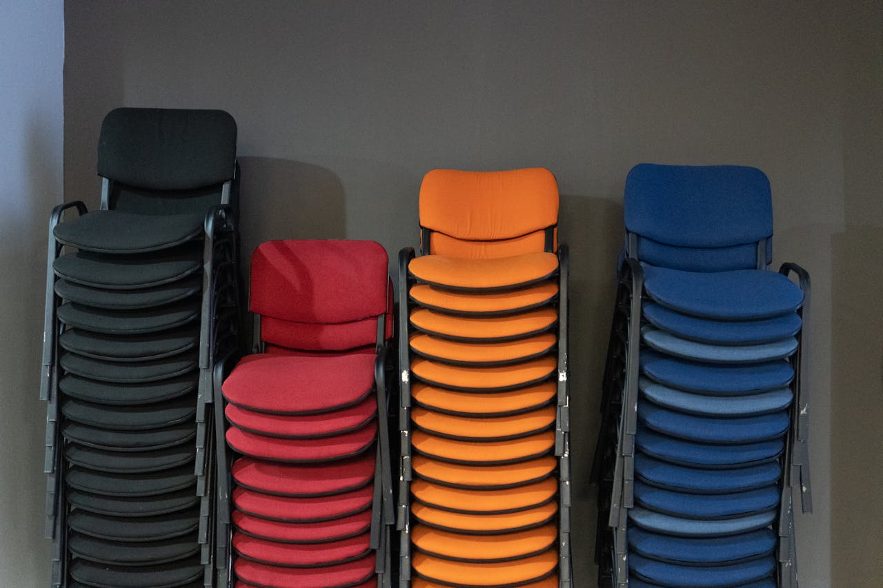 Stackable and Movable Seating